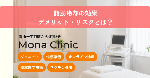 脂肪冷却の効果・デメリット・リスクとは?