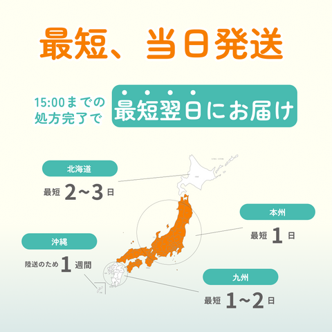 最短当日発送|オンライン診療 Mona青山クリニック