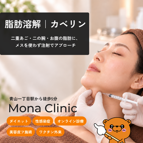 脂肪溶解注射 - 部分痩せを目指す
