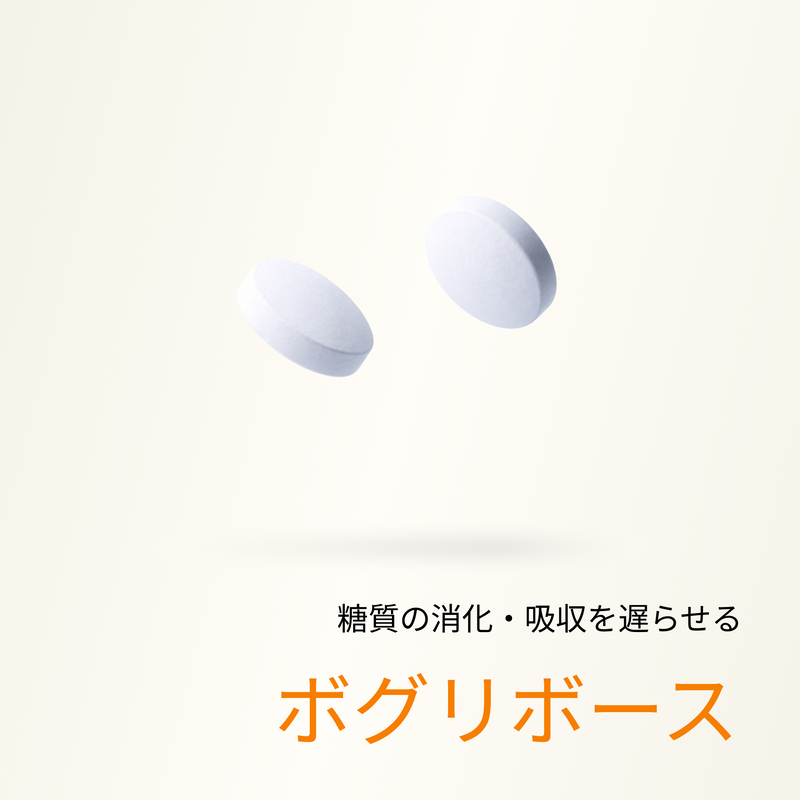 糖分が脂肪蓄積を抑えるお薬(ボグリ0.3mg) - 送料・診察料込