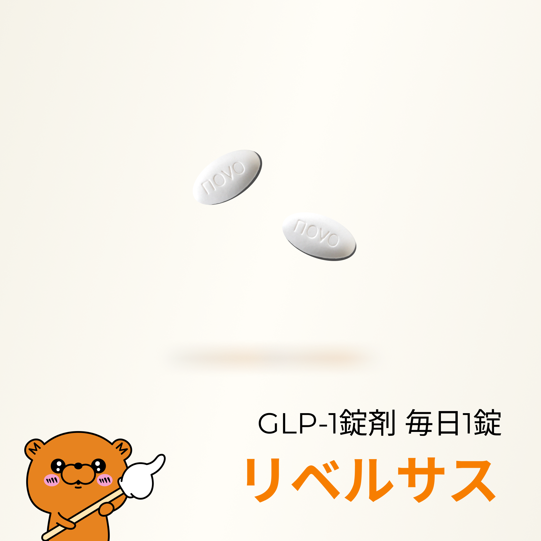 リベルサス（GLP1内服｜毎日1錠）- 送料・診察料込